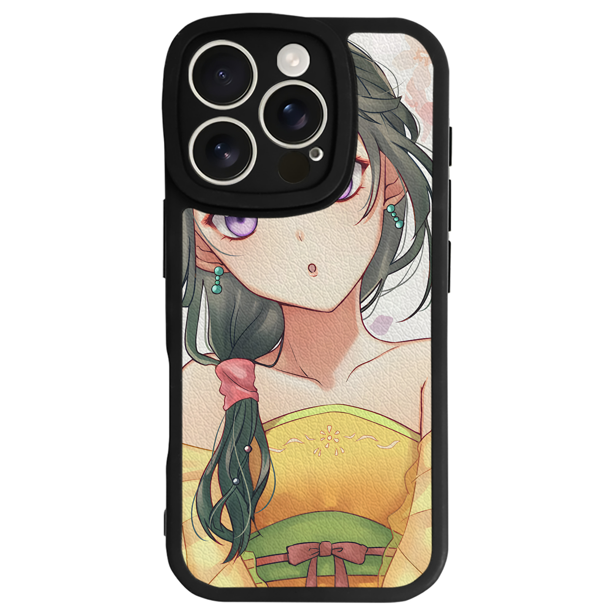 （画像用） 薬屋のひとりごと The Apothecary Diaries 【iPhone 16シリーズ対応】シリコンスマホケース（レザー調） 材質：シリコン